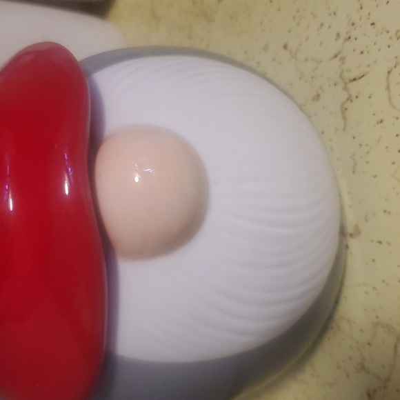 Red Gnome Cookie JAR - Picture 6 of 6